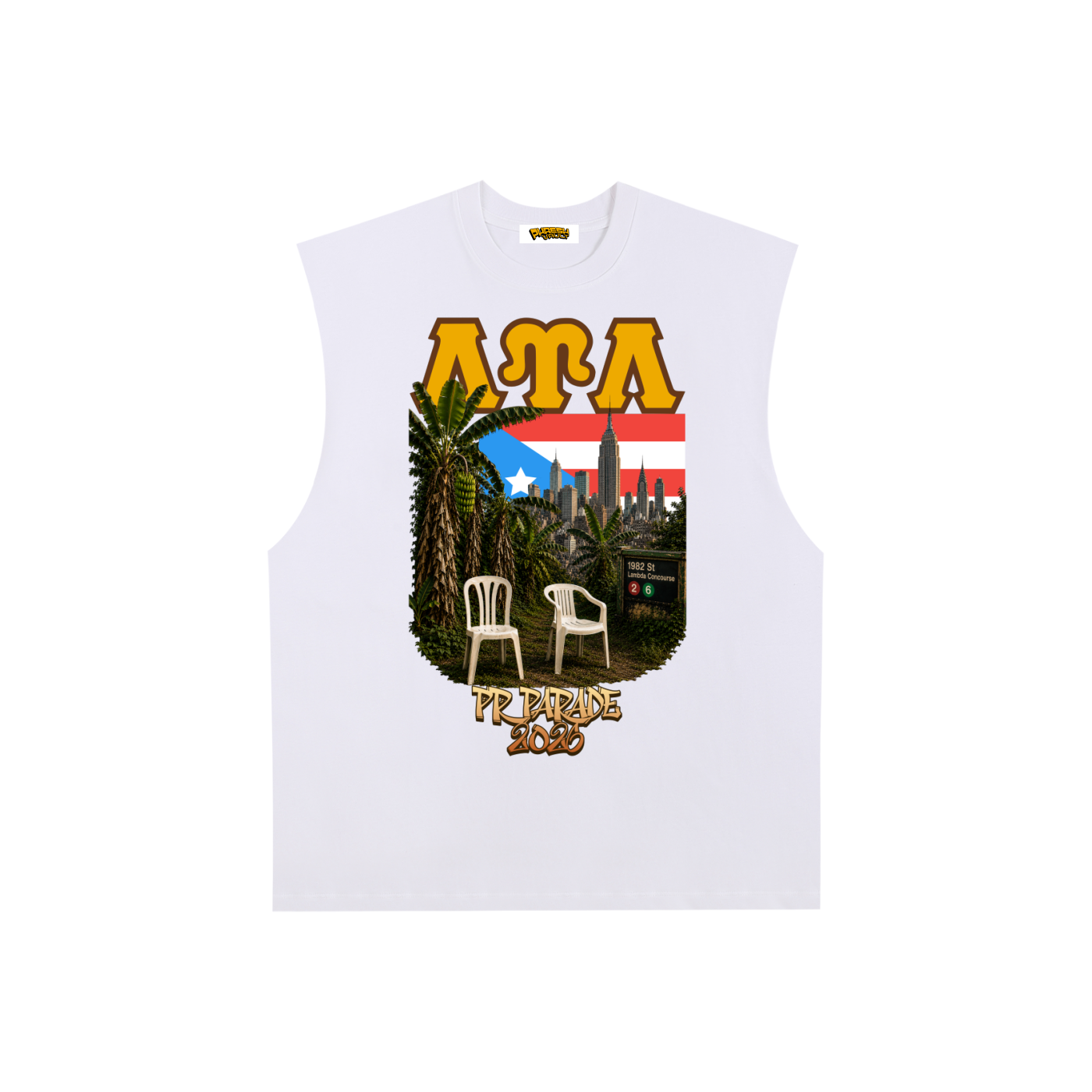 2026 PR Parade Raw Edge Cotton Tank (PhreshVault Exclusive)